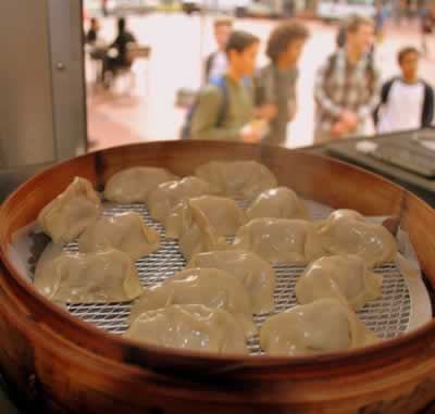 Freshly Steamed Dumplings